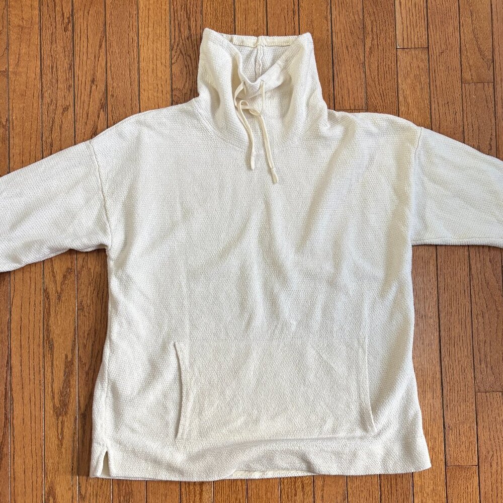 J.Jill, PureJill, Funnel Neck 3/4 Sleeve Sweatshirt   Size Small